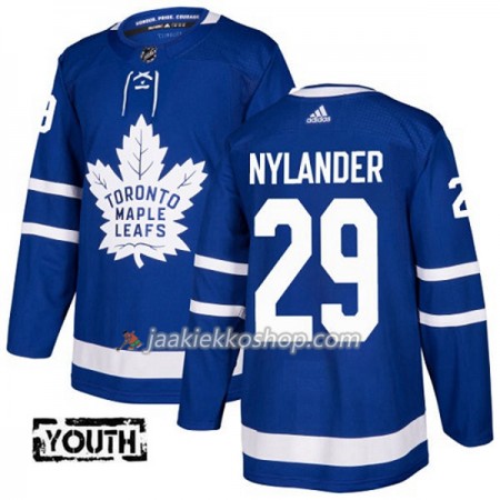 Lapsille NHL Toronto Maple Leafs Pelipaita William Nylander 29 Adidas 2017-2018 Sininen Authentic